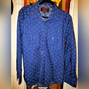 Men's long sleeve pearl snal